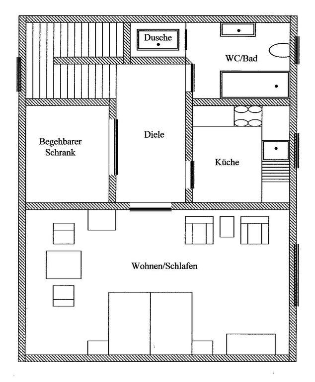 Appartement Kirchenblick Bad Birnbach Bagian luar foto